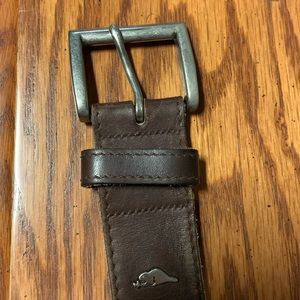 Roots brown leather belt 33-37